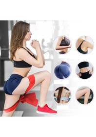 Resim Gus Company 2 Metre Kırmızı Yoga Pilates Egzersiz Bandı Terabant Açık Uçlu - Orta Direnç Kırmızı 