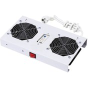 Resim cabex Cabex Kabinet 2 Li Fan Modülü Analog Termostat Switch Duvar Tipi 
