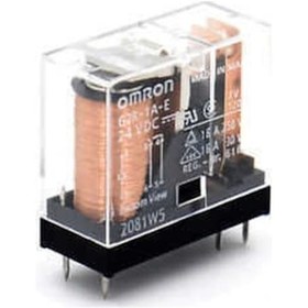 Resim 12V 16A Omron Röle (8 Pin ) - G2R-1-E - Şeffaf 