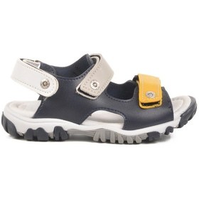 Resim Lacivert Gri Cırtlı Erkek Çocuk Spor Sandalet 173110 P Lacivert - Gri 
