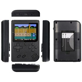 Resim Fastbuy 3inç Renkli Ekranlı Oyun Konsolu, 500 Eski Oyun, Av Çıkışı, Gri, Kumanda Desteği 