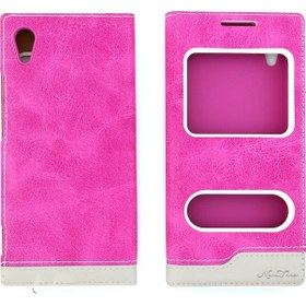 Resim Sony Xperia Xa1 Için Nettech 0.5 Mm Pencereli Kapakli Kilif 469408241 