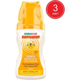 Resim Esemmat Bodyguard Sinek Kovucu Vücut Losyonu 3 x 100 ML 