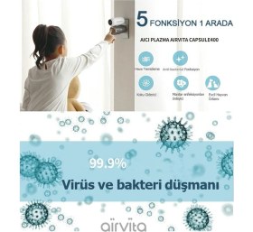 Resim Airvita Capsul Hava Temizleyici ( YIKANABİLİR FİLTRE TEKNOLOJİSİ ) 