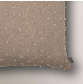 Resim Regulus Puantiyeli Kırlent Kılıfı Bej 