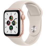 Resim Apple Watch SE GPS 40 mm Gold Akıllı Spor Saati 
