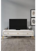 Resim 150 CM KLAS MDF MEBRAN KAPAK EKRU GOLD 