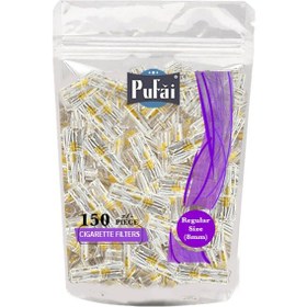 Resim Pufai Tar Süzen Filtreli Ağızlık 8 MM 150'li 