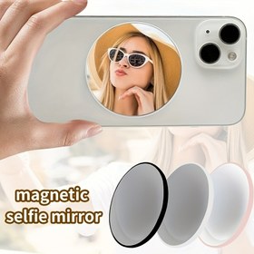 Resim Akıllı Telefonlar için Taşınabilir Manyetik Selfie Aynası, Çizgi Film Teması, Duvar Monte & Plastik Yüzey Önerisi, Parlatılmış Yüzey, Koku Yok, Çerçeve Malzemesi Plastik, Elektrik veya Pil Gerektirmez 