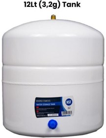 Resim Su Arıtma Cihazı Yerli Nsf Sertifikalı 12 Lt (3,2G) Tank 