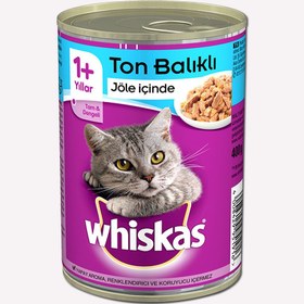 Resim Whiskas Ton Balıklı Konserve Kedi Maması 400 gr 