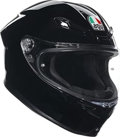 Resim AGV K6 S Motosiklet Kaskı Kapalı Kask Mono Black 