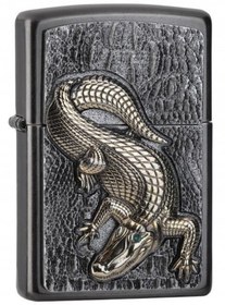 Resim Zippo Çakmak 2006315 Pl 28378 Crocodile Emblem 