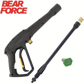 Resim Bear Force Yüksek Basınçlı Güç Yıkama Püskürtme Tabancası Seti - Jet Nozul Uçları, Greenworks, Karcher, Ryobi & Homelite Elektrikli Basınçlı Yıkama Makineleri ile Uyumlu, 1900 PSI'ye Kadar, BEAR FORCE 