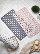 Resim Mapple Home Vantuzlu Silikon Bubble Banyo Paspası Duş Kaydırmazı 36x66 Vantuzlu Banyo Paspası 