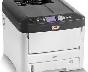 Resim Oki C712dn Renkli Lazer Yazıcı 