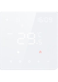 Resim Leezsing Tuya Wifi Dijital Ekranlı Akıllı Sıcaklık Kontrol Cihazı Çok Fonksiyonlu Su/elektrikli Isıtma Su/gaz Kazanı Termostatı Do-4 