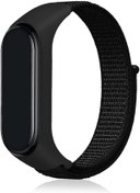 Resim Yıldızan Mi Band 4 5 6 İle Uyumlu Kordon Ayarlanabilir Naylon Elastik Spor Yedek Bileklik Renkli Kayışı Kalit 