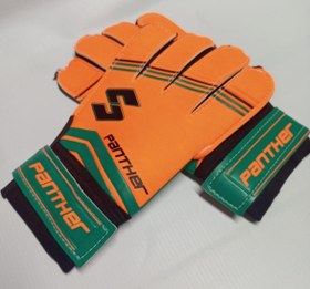 Resim Seftil Panther Kaleci Eldiveni Turuncu-Yeşil 