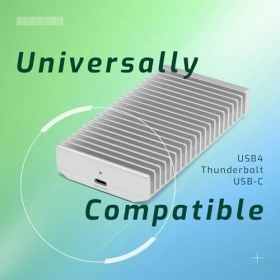 Resim Owc Express 2 Tb 1m2 40 Gb/s Taşınabilir Nvme SSD Sürücü Usb4 (Thunderbolt Uyumlu/usb-C), Alüminyum Soğutucu Muhafazalı Ultra Hızlı Harici SSD Sürücü (Yalnızca Kutu) 