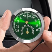 Resim Elektriksiz Manyetik Olmayan Fiziksel Mekanik Buling Sıcaklık Göstergesi -25°C~55°C Termometre, İç ve Dış Mekan, Araba için Uygun 