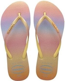 Resim HAVAIANAS Slim Gradient Sunset Yellow Pıxel Sandalet 4146908-1732 