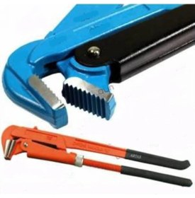 Resim Maşalı Boru Anahtarı 1'' Parmak Büyük 80MM Ağızlı Chrome Vanadium Çelik Ayarlı Ingiliz Boru Anahtarı 