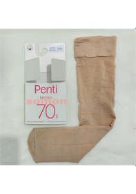 Resim Penti Mikro 70 Pantolon Çorabı - Dizaltı Çorap 4'lü 001 