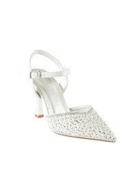 Resim Kindep London&london İnci Taş Detaylı Burnu Kapalı Günlük Kadın Ayakkabı Sedef SEDEF 