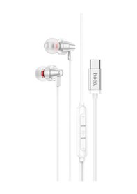 Resim Hoco. M90 Delight 1.2m Type-c Dijital Mikrofonlu Kablolu Kulaklık - Gümüş Diğer 