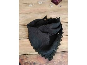 Resim Nakışlı Muslin Kumaş Çocuk Bandana | 60X30 cm | Yumuşak ve Nefes Alabilen 