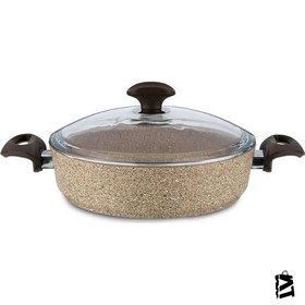 Resim Falez Creamy Granit 26*7 cm Karnıyarık Tenceresi 