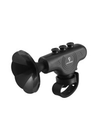 Resim Suntek Elektrikli Bisiklet Kornası Elektronik Yüksek Sesli Siyah 