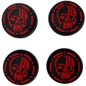 Resim loonceteknoloji Desenli Xbox One-xbox S-xbox X Ps4 Ps5 Analog Koruyucu Silikon Pad Uyumlu 