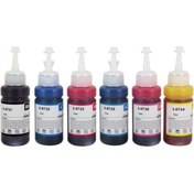 Resim photo print Premium® Epson L800 Uyumlu 6 Renk Kaliteli Mürekkep Seti 