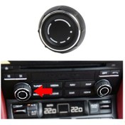 Resim Porsche Cayenne Sol Sürüşlü Araba Sol Cd Çalar Ses Ayar Düğmesi Kapağı 97064292901 