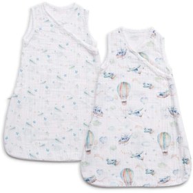 Resim Funna Baby 2'li Uyku Tulumu Seti - Sky - Mavi - 50 Cm 