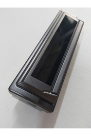 Resim Autoline 25 Bit Ekolayzır Sese Duyarlı Spectrum 12v ( Montaj Kutulu ) Antrasit Renk 