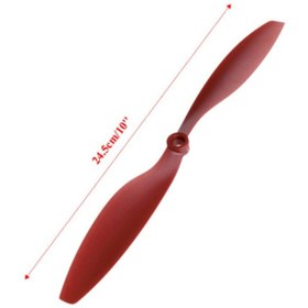 Resim Robolink Teknoloji 1045 Plastik Drone Cw/ccw Pervane Seti-kırmızı 
