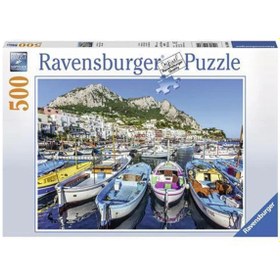 Resim Ravensburger 500 Parça Puzzle Renkli Marina 146604 