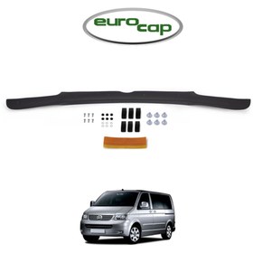 Resim EUROCAP Volkswagen T5 Trasnporter Ön Kaput Koruma Rüzgarlığı 3mm Akrilik (ABS) Parlak 2003-2009 