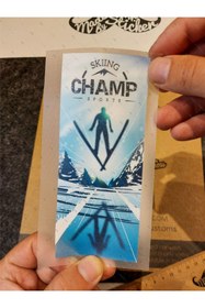 Resim Bay Etiket Hbg52 Kayak Sampiyonasi Etiketi 