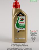 Resim Castrol Power1 15W-50 4T Motosiklet Motor Yağı 1L Castrol 