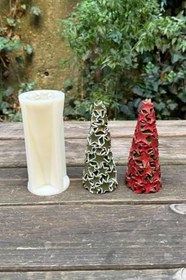 Resim Rufus Concept Yıldız Ağacı Silikon Mum Kalıbı 