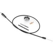 Resim Gaz Kelebeği Kablosu Kapağı Rölanti Vidası Takımı 101874k Yamaha Blaster Yfs200 19882006'ya Uygun 