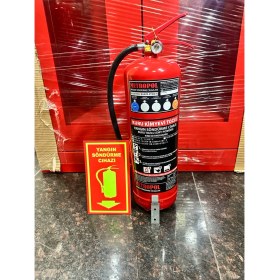 Resim Metropol 6 kg Yangın Tüpü Tozlu Levha Hedyeli 