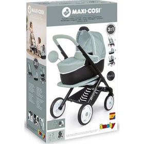 Resim Nessiworld Smoby Maxi-Cosi 3'ü 1 Arada Oyuncak Bebek Arabası 253120 