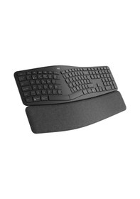 Resim Logitech Ergo K860 - Bölünmüş Tuş Düzenine Sahip Kablosuz Ergonomik Klavye, It Qwerty - Grafit 
