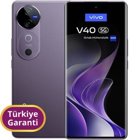 Resim Vivo V40 TR Garanti | 256 GB 12 GB Mor 