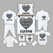 Resim Bebeqon Isme Özel 11'li Organik Hastane Çıkışı 